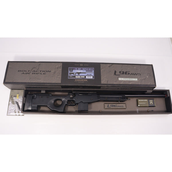 【中古即納】[MIL] 東京マルイ ボルトアクション L96 AWS ブラックストック (18歳以上専用)(20150223)