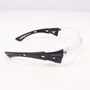 【中古即納】[MIL] bolle SAFETY(ボレーセーフティ) RUSH Plus ブラック×グレーフレーム クリアレンズ(1662301JPBG)(20150223)