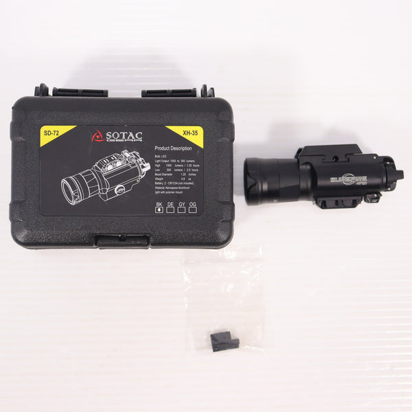 【中古即納】[MIL] SOTAC SUREFIREタイプ XH35 LEDウェポンライト(SD-72)(20150223)