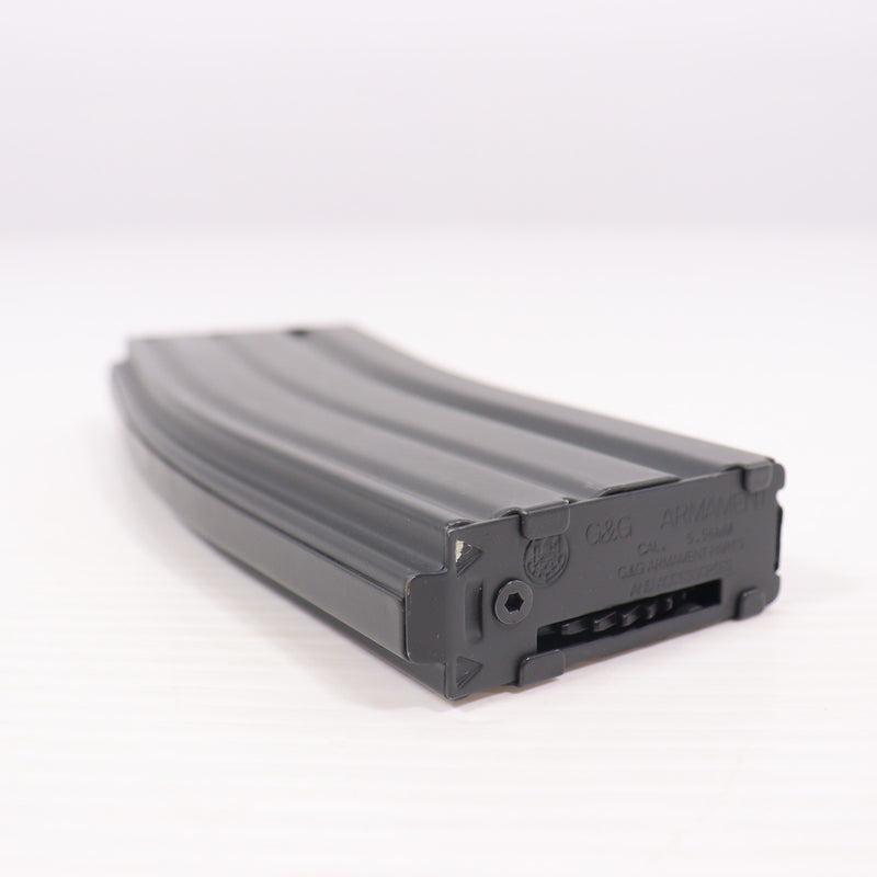 【中古即納】[MIL] G&G ARMAMENT(ジーアンドジーアーマメント) GR16用 450連ハイキャップマガジン GY(グレー)(G-08-008)(20201218)