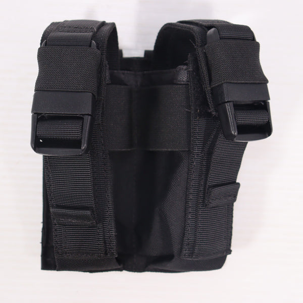 【中古即納】[MIL] CONDOR(コンドル) ダブルフラッシュバンポーチ BK(ブラック/黒)(20150223)