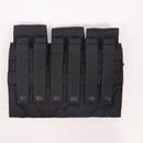 【中古即納】[MIL] CONDOR(コンドル) M4/M16 トリプルマガジンポーチ BK(ブラック/黒)(20150223)