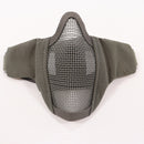 【中古即納】[MIL] ノーブランド ハーフメッシュマスク RG(20150223)