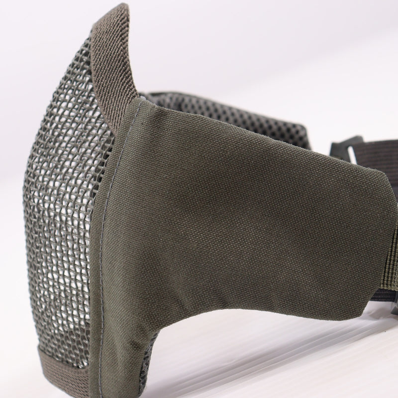 【中古即納】[MIL] ノーブランド ハーフメッシュマスク RG(20150223)