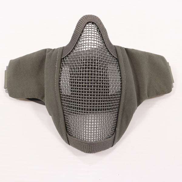 【中古即納】[MIL] ノーブランド ハーフメッシュマスク RG(20150223)