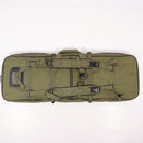 【中古即納】[MIL] ノーブランド ダブルガンケース OD(オリーブドラブ)(80×27cm/62×26cm)(20150223)