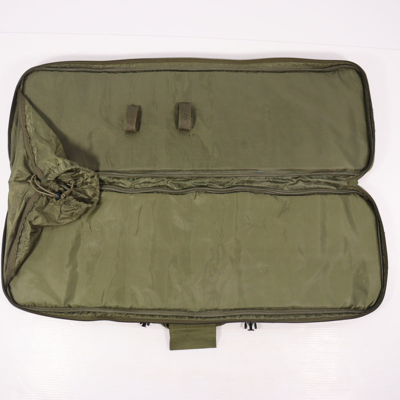 【中古即納】[MIL] ノーブランド ダブルガンケース OD(オリーブドラブ)(80×27cm/62×26cm)(20150223)