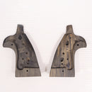 【中古即納】[MIL] Altamont(アルタモント) Nフレーム スクエアバット用 木製グリップ チェッカー S&Wメダリオン シルバーブラック(20150223)