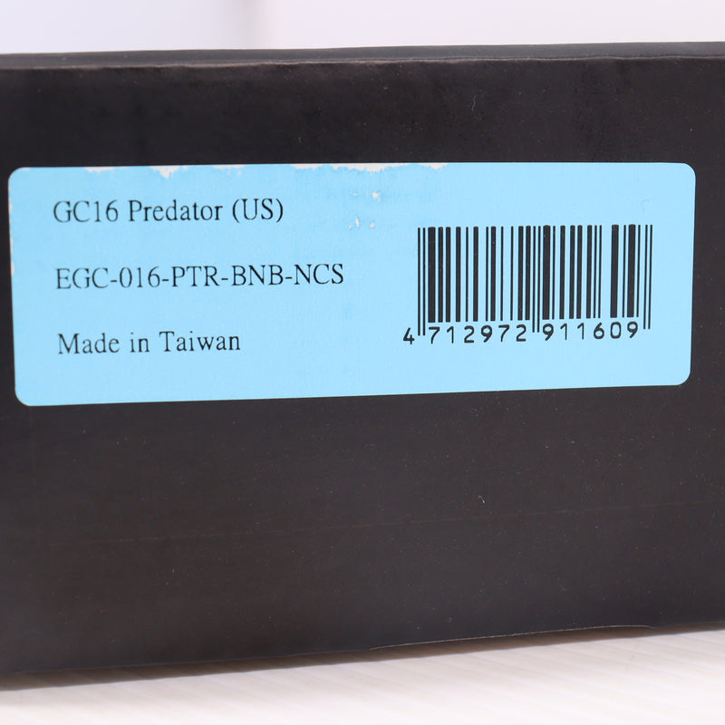 【中古即納】[MIL] G&G ARMAMENT(ジーアンドジーアーマメント) 電動アサルトライフル GC16 Predator(プレデター)(EGC-016-PTR-BNB-NCS) (18歳以上専用)(20150930)