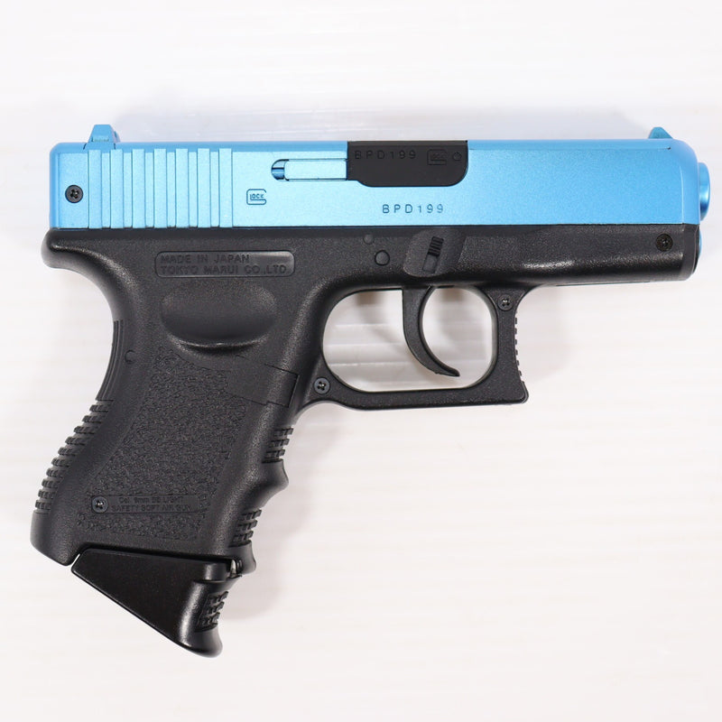 【中古即納】[MIL] 東京マルイ ニュー銀ダンエアガン グロック26 ブルー(4ブルー) (10歳以上専用)(20090630)