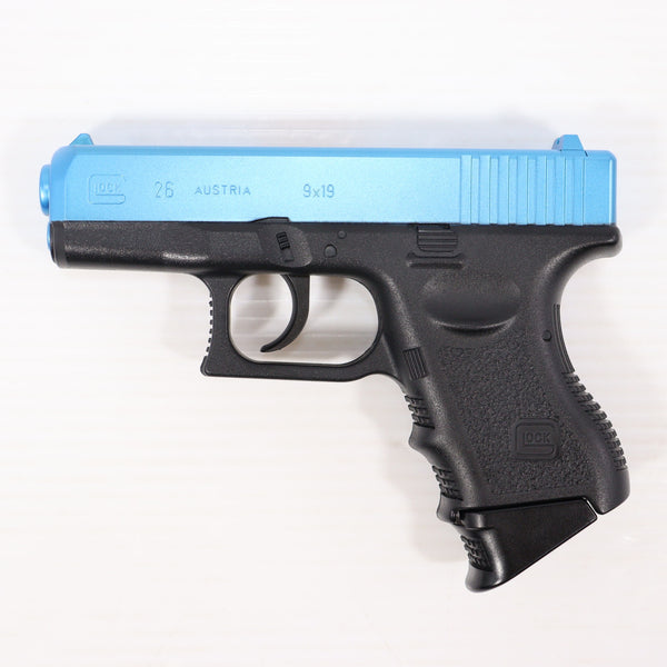 【中古即納】[MIL] 東京マルイ ニュー銀ダンエアガン グロック26 ブルー(4ブルー) (10歳以上専用)(20090630)