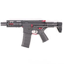 【中古即納】[MIL] DMT 電動アサルトライフル AR-15 PDW BLACK DWARF ACELINE(AR-15 PDW ブラック ドワーフ エースライン)(DMT-03) (カスタム品) (18歳以上専用)(20150223)