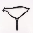 【中古即納】[MIL] ノーブランド ワンポイントバンジースリング BK(ブラック/黒)(20150223)