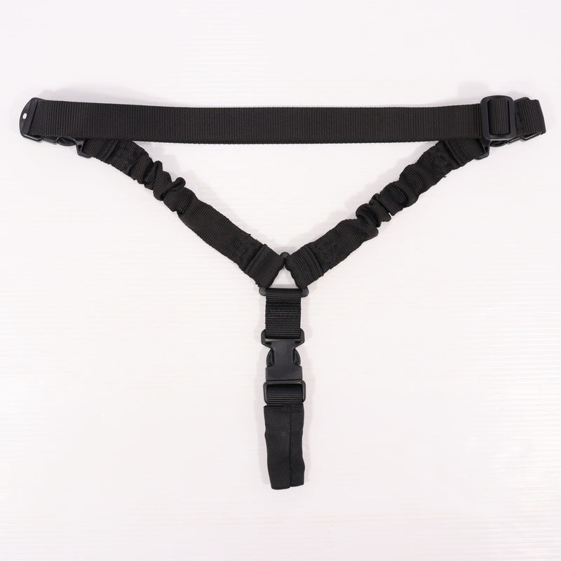 【中古即納】[MIL] ノーブランド ワンポイントバンジースリング BK(ブラック/黒)(20150223)