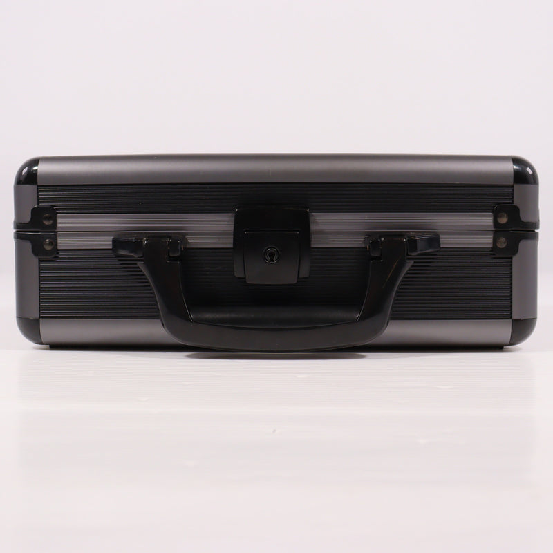 【中古即納】[MIL] ノーブランド アルミアタッシュケース BK(ブラック/黒)(30×20×10cm)(20150223)