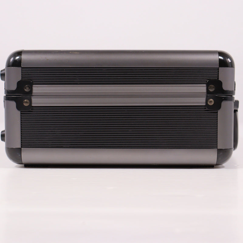 【中古即納】[MIL] ノーブランド アルミアタッシュケース BK(ブラック/黒)(30×20×10cm)(20150223)