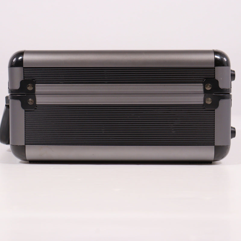 【中古即納】[MIL] ノーブランド アルミアタッシュケース BK(ブラック/黒)(30×20×10cm)(20150223)