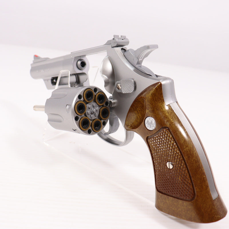【中古即納】[MIL] クラウンモデル ホップアップエアリボルバー S&W(スミスアンドウェッソン) M629 .44マグナム 4インチ シルバー(No.13525) (10歳以上専用)(20061130)