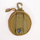 【中古即納】[MIL] ノーブランド ウォレットポーチ DE(ダークアース)(20150223)