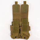 【中古即納】[MIL] TMC M4/M16 ダブルマガジンポーチ DE(ダークアース)(20150223)