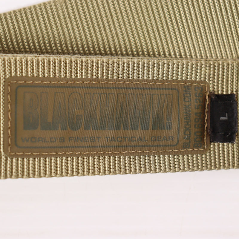 【中古即納】[MIL] ノーブランド BLACKHAWK!タイプ BDUベルト サイズL KH(20150223)
