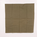 【中古即納】[MIL] ノーブランド スカーフ 50×50cm オリーブ(20150223)