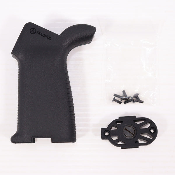 【中古即納】[MIL] ノーブランド MAGPULタイプ MOE+ ピストルグリップ for AEG BK(ブラック/黒)(20150223)