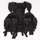 【中古即納】[MIL] ノーブランド タクティカルベスト BK(ブラック/黒)(20150223)