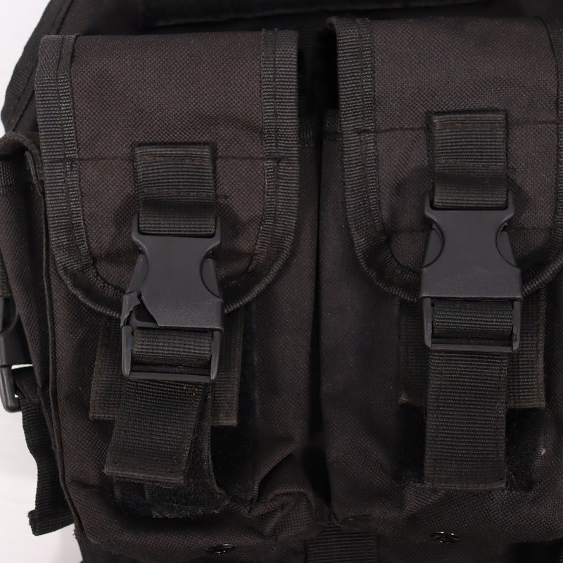 【中古即納】[MIL] ノーブランド タクティカルベスト BK(ブラック/黒)(20150223)