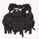 【中古即納】[MIL] ノーブランド タクティカルベスト BK(ブラック/黒)(20150223)