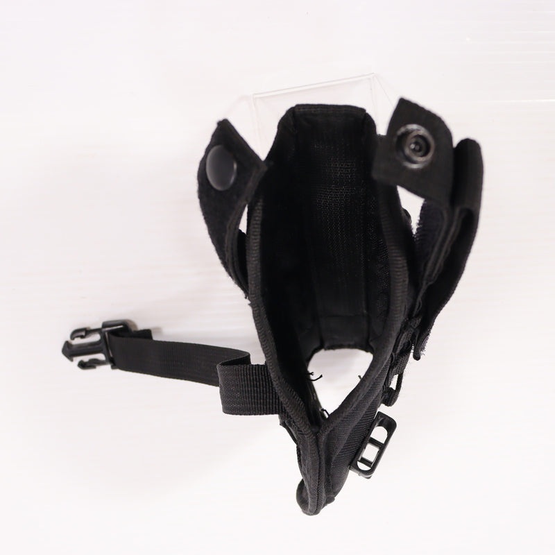 【中古即納】[MIL] ノーブランド 中型オートマチック用 ホルスター BK(ブラック/黒)(20150223)