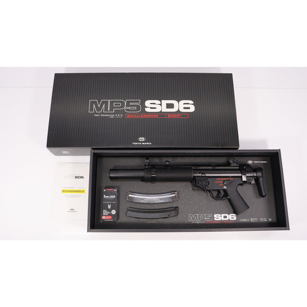 【中古即納】[MIL] 東京マルイ 次世代電動ガン MP5 SD6(No.34) (18歳以上専用)(20221222)