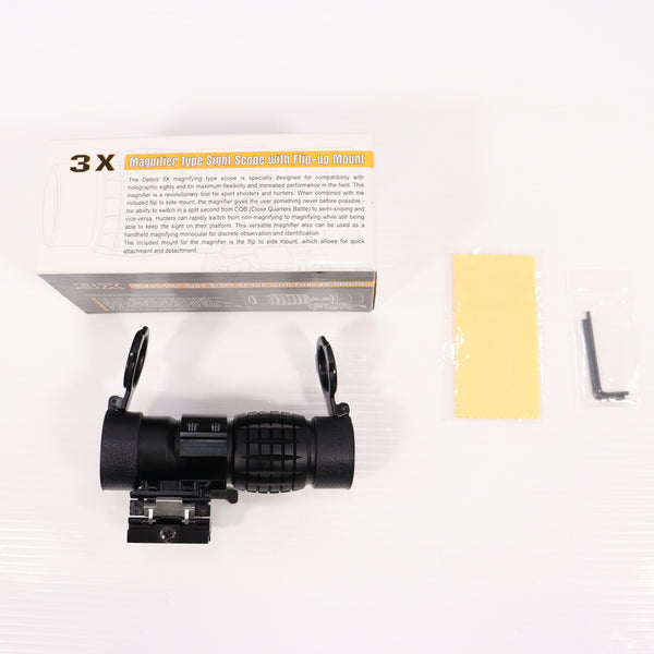 【中古即納】[MIL] ノーブランド EOTechタイプ FXD マグニファイア 3倍ブースター(20150223)