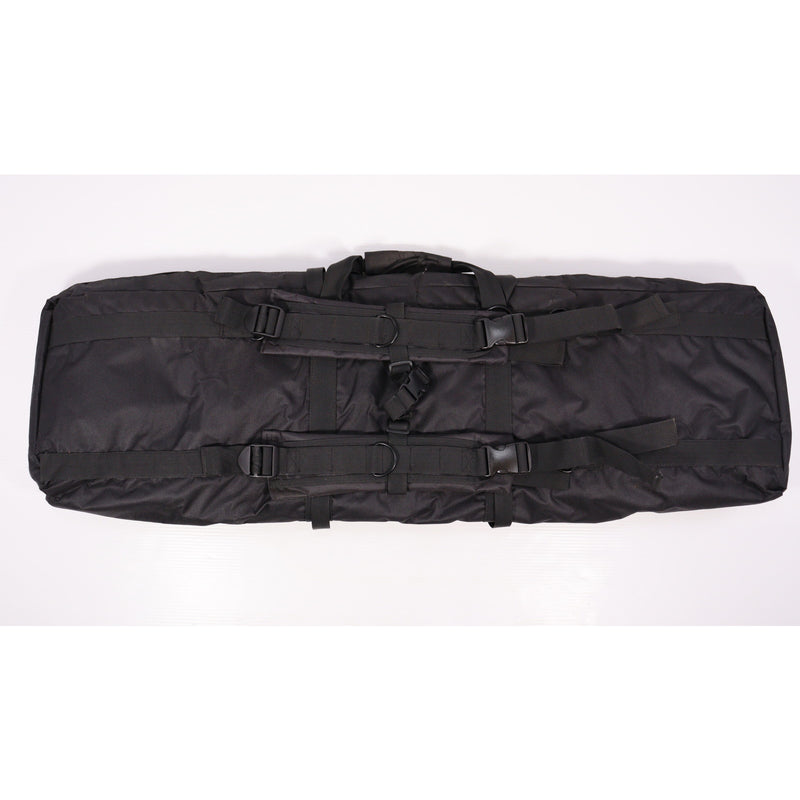 【中古即納】[MIL] ノーブランド セパレーター付 ダブルガンケース BK(ブラック/黒)((105×30cm)(20150223)