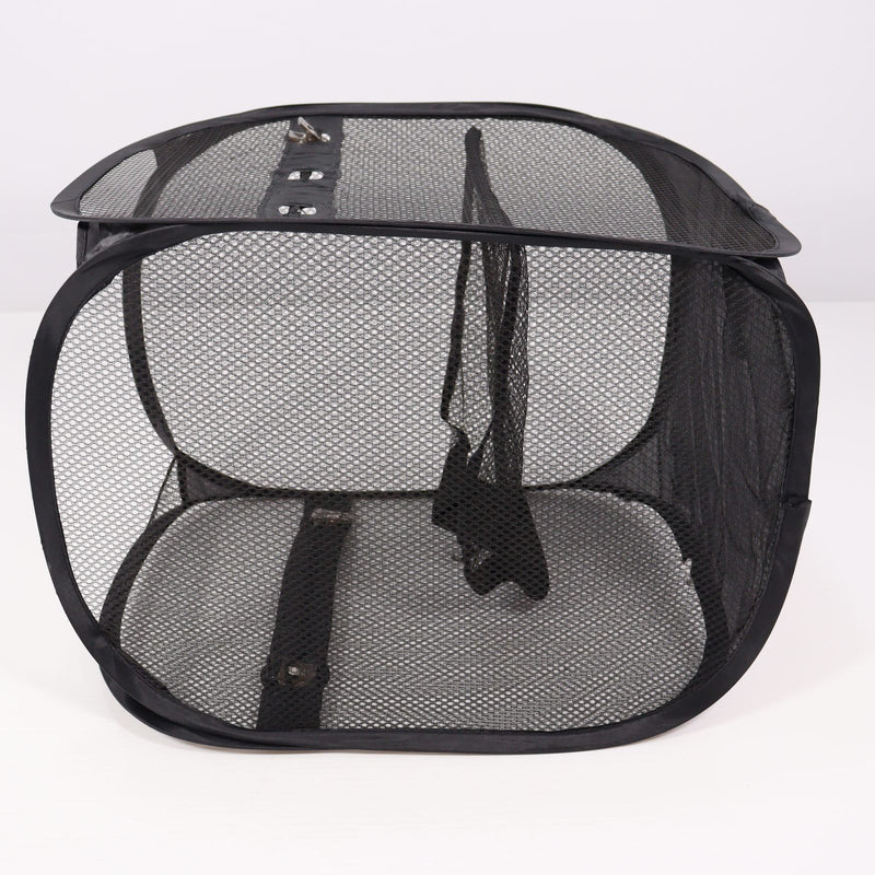 【中古即納】[MIL] ノーブランド 折り畳み メッシュ ターゲットBOX BK(ブラック/黒)(20150223)