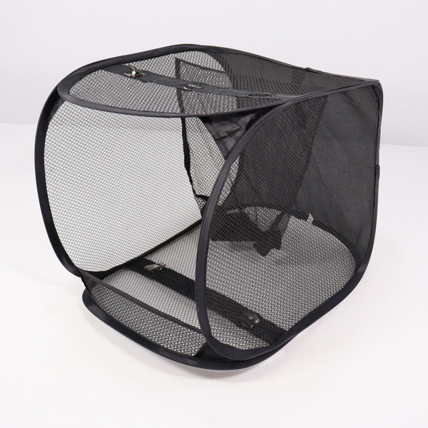 【中古即納】[MIL] ノーブランド 折り畳み メッシュ ターゲットBOX BK(ブラック/黒)(20150223)