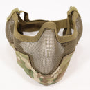 【中古即納】[MIL] TMC V2 ストライクメタルメッシュハーフフェイスマスク MC(マルチカム)(20150223)