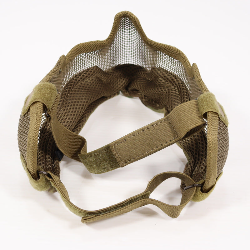 【中古即納】[MIL] TMC V2 ストライクメタルメッシュハーフフェイスマスク MC(マルチカム)(20150223)