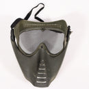 【中古即納】[MIL] サンセイ マスク&ゴーグル 丸型 メッシュ OD(オリーブドラブ)(SG-5)(20080711)
