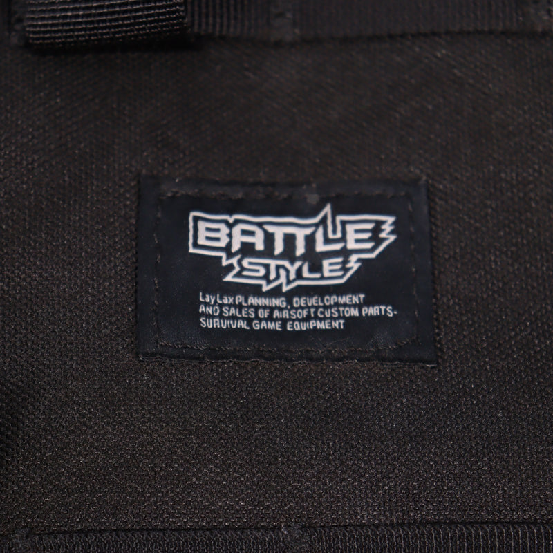 【中古即納】[MIL] LayLax(ライラクス) BATTLE STYLE(バトルスタイル) ライトウェイト バンダリア BK(ブラック/黒)(20170331)