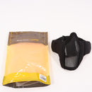 【中古即納】[MIL] WoSporT スチールハーフメッシュマスク BK(ma-42-bk)(20161130)