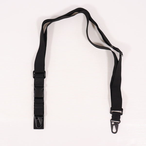 【中古即納】[MIL] ノーブランド スリーポイントスリング BK(ブラック/黒)(20150223)
