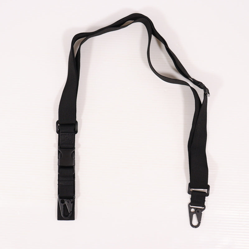 【中古即納】[MIL] ノーブランド スリーポイントスリング BK(ブラック/黒)(20150223)