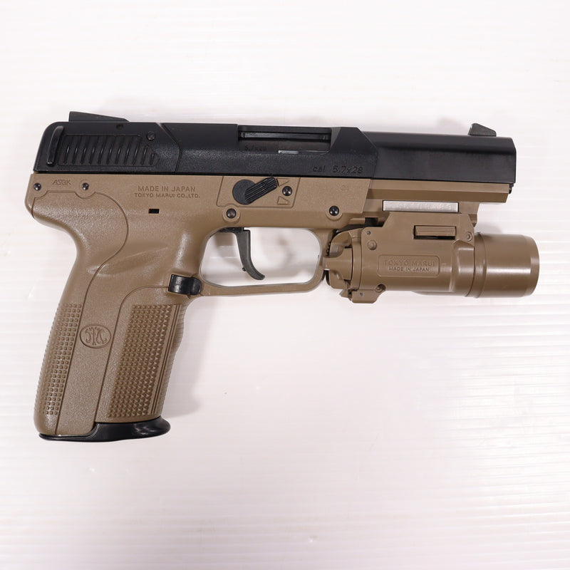 【中古即納】[MIL] 東京マルイ ガスブローバック FNファイブセブン フラット・ダークアース (18歳以上専用)(20150223)