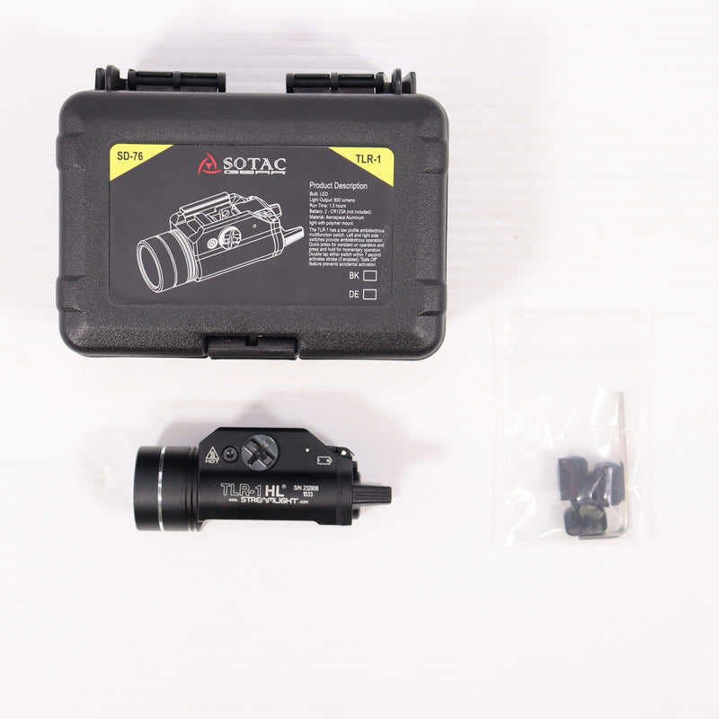 【中古即納】[MIL] SOTAC STREAMLIGHTタイプ TLR-1 HL LEDウェポンライト(SD-76)(20150223)