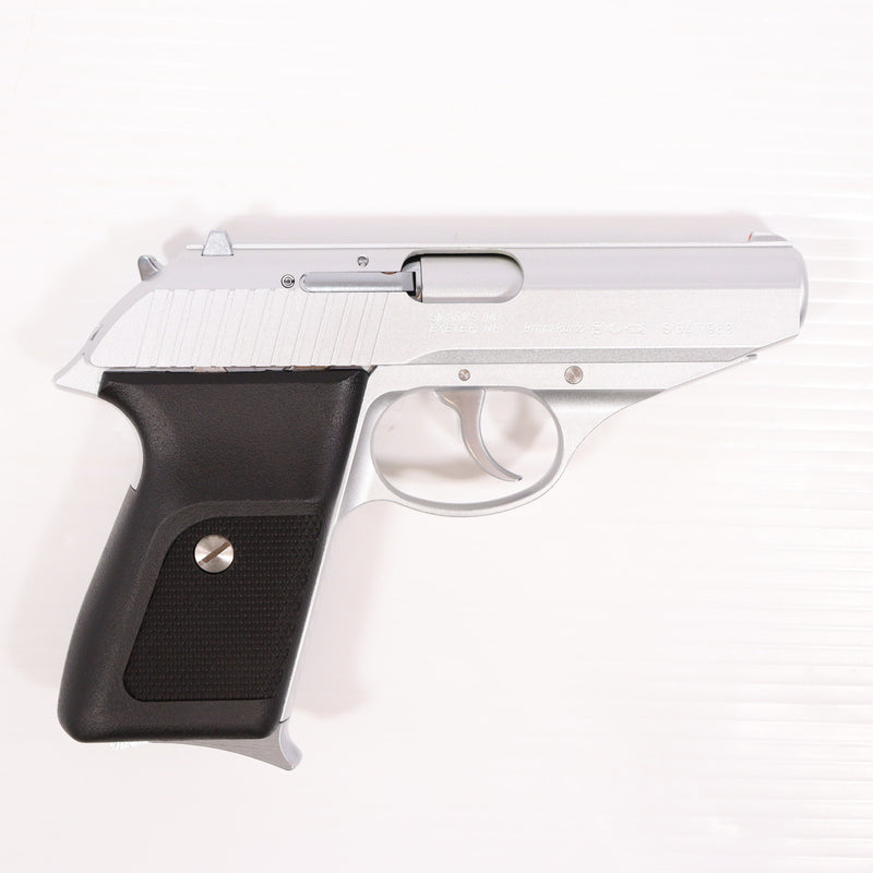 【中古即納】[MIL] KSC ガスブローバック P230SL HW(ヘビーウェイト) シルバー (18歳以上専用)(20210531)