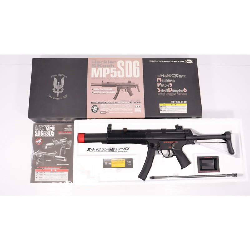 【中古即納】[MIL] 東京マルイ スタンダード電動ガン H&K(ヘッケラーアンドコッホ) MP5 SD6 (18歳以上専用)(20150223)