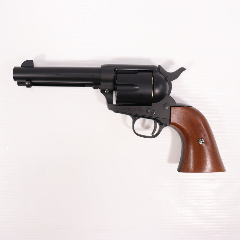 【中古即納】[MIL] 東京マルイ エアーリボルバー プロ SAA.45 シビリアン 4 3/4インチ BK(ブラック/黒) (10歳以上専用)(20230915)