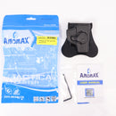 【中古即納】[MIL] AMOMAX(アモマックス) リリースボタン・ホルスター for LCP380 BK(ブラック/黒)(AM-KT380G2)(20210508)