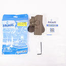 【中古即納】[MIL] AMOMAX(アモマックス) リリースボタン・ホルスター for G19 右用 FDE(フラットダークアース)(AM-G19G2F)(20150223)